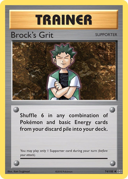 Brock's Grit | Evolutions 074/108