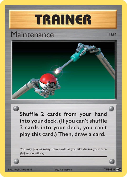 Maintenance | Evolutions 079/108