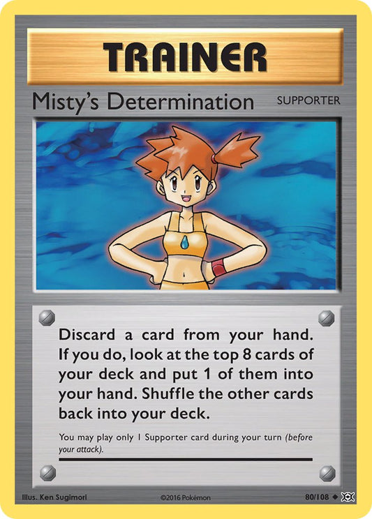 Misty's Determination | Evolutions 080/108