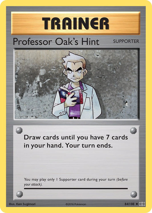 Professor Oak's Hint | Evolutions 084/108