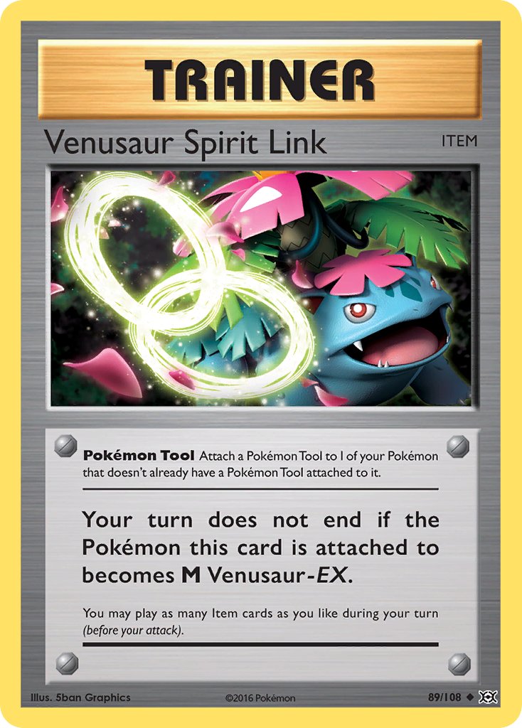 Venasaur Spirit Link | Evolutions 089/108