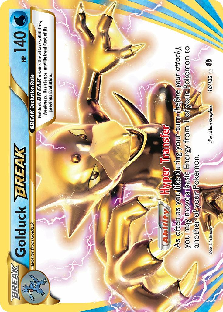 Golduck BREAK | XY-BreakPoint 018/122