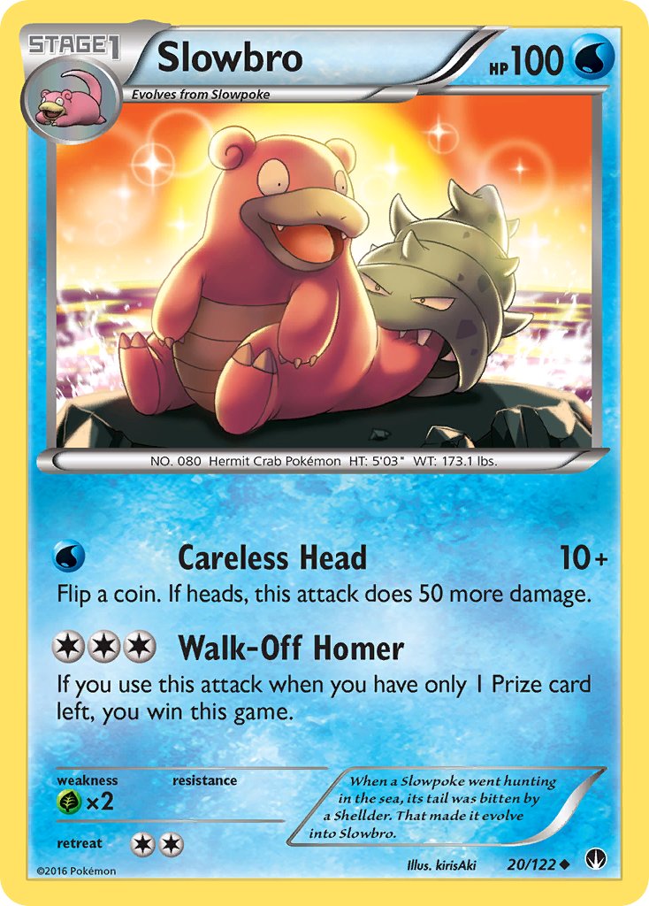 Slowbro | XY-BreakPoint 020/122