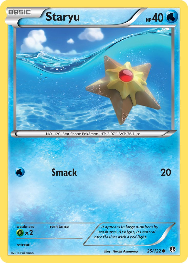Staryu | XY-BreakPoint 025/122