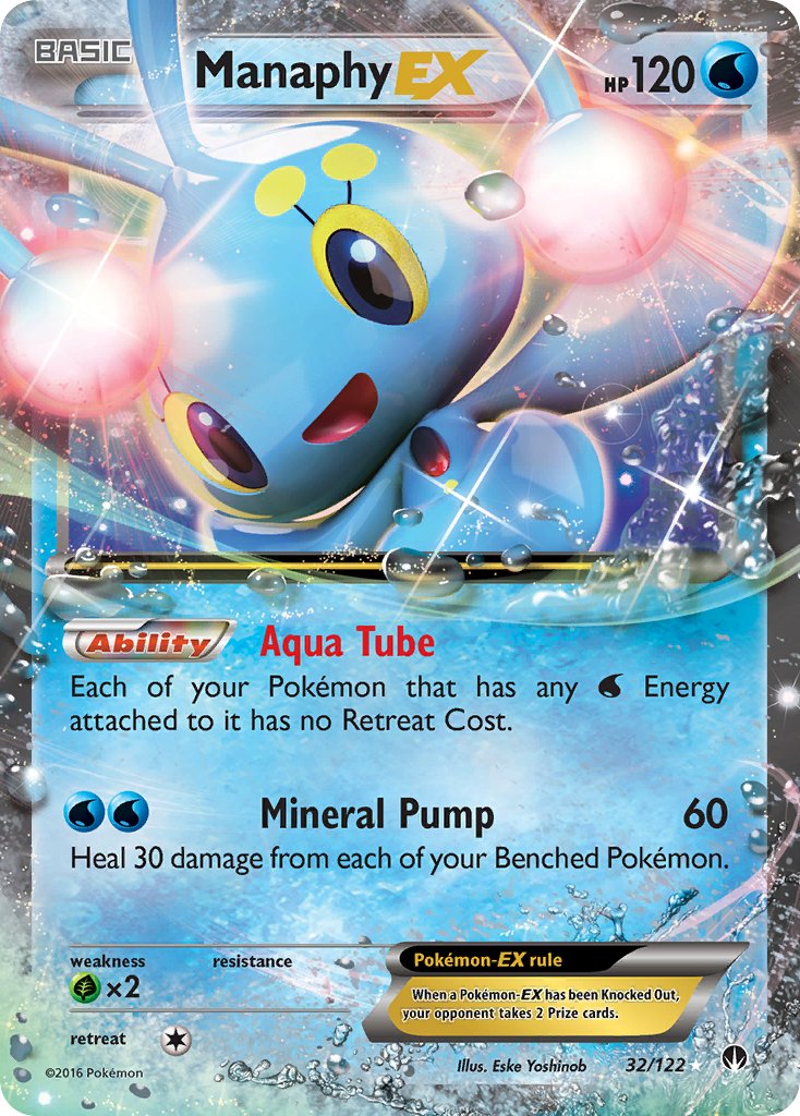 Manaphy EX | XY-BreakPoint 032/122
