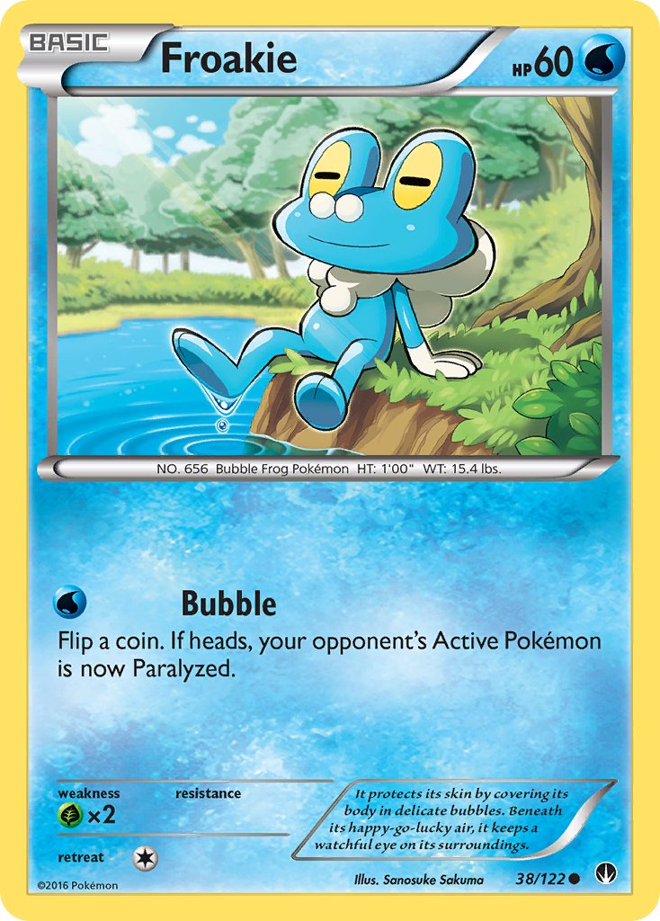 Froakie | XY-BreakPoint 038/122