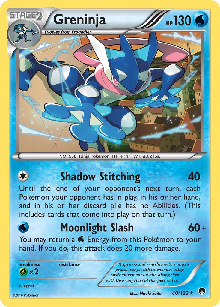 Greninja | XY-BreakPoint 040/122
