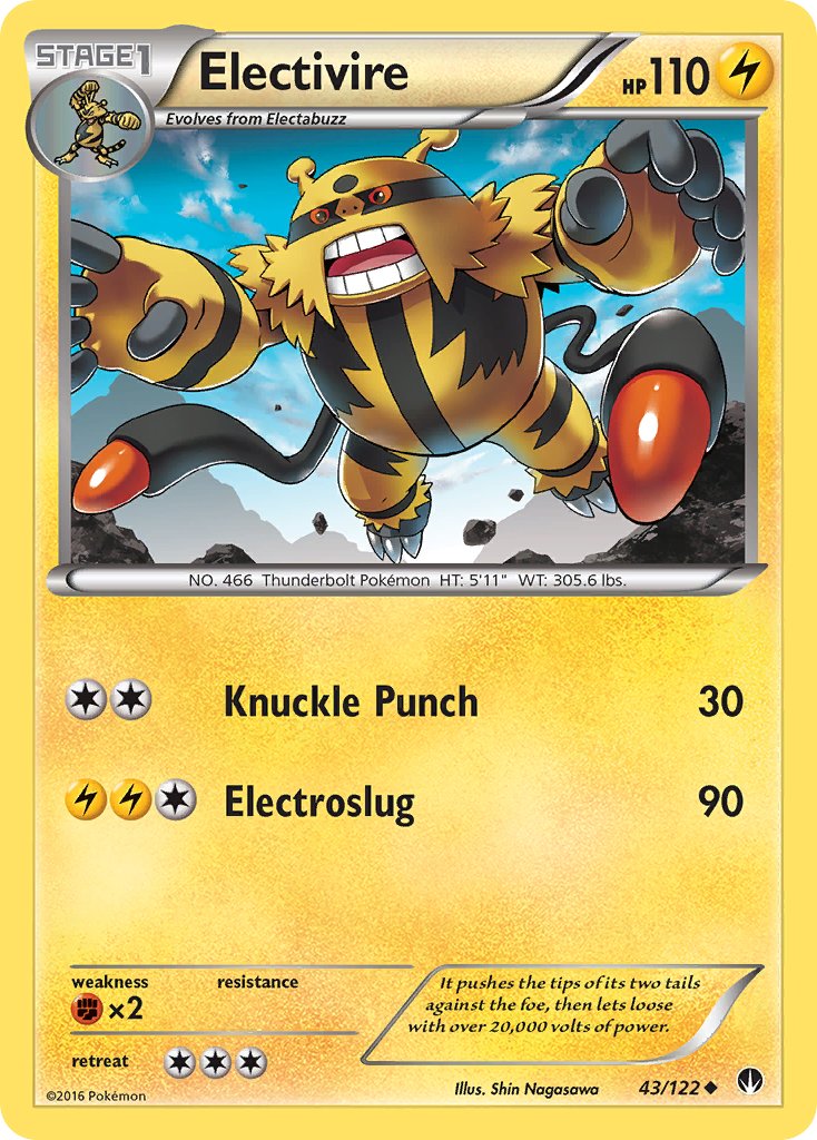 Electivire | XY-BreakPoint 043/122