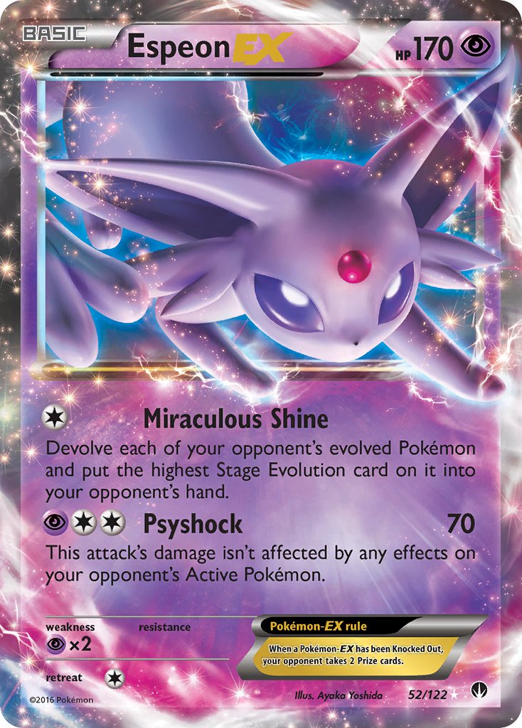 Espeon EX | XY-BreakPoint 052/122