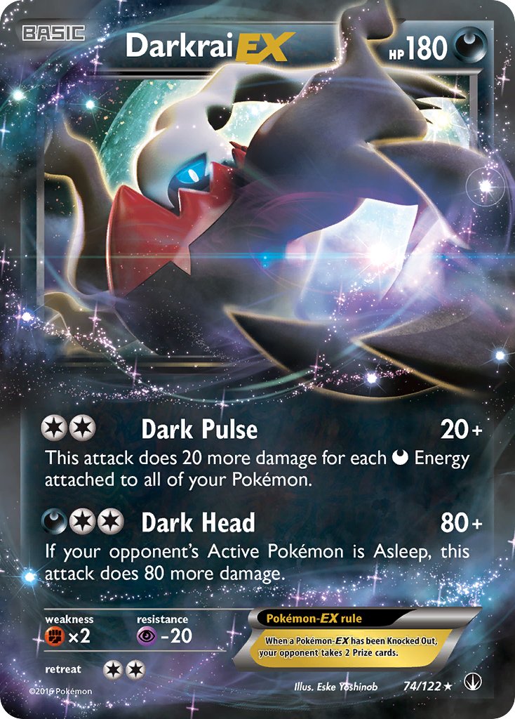 Darkrai EX | XY-BreakPoint 074/122