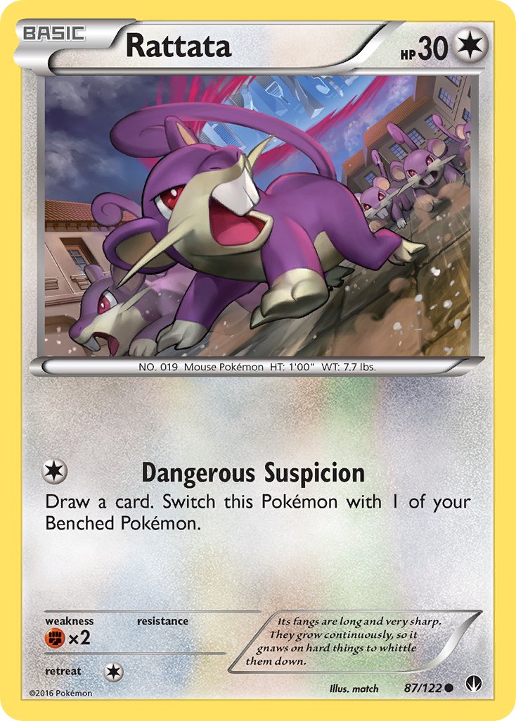 Rattata | XY-BreakPoint 087/122