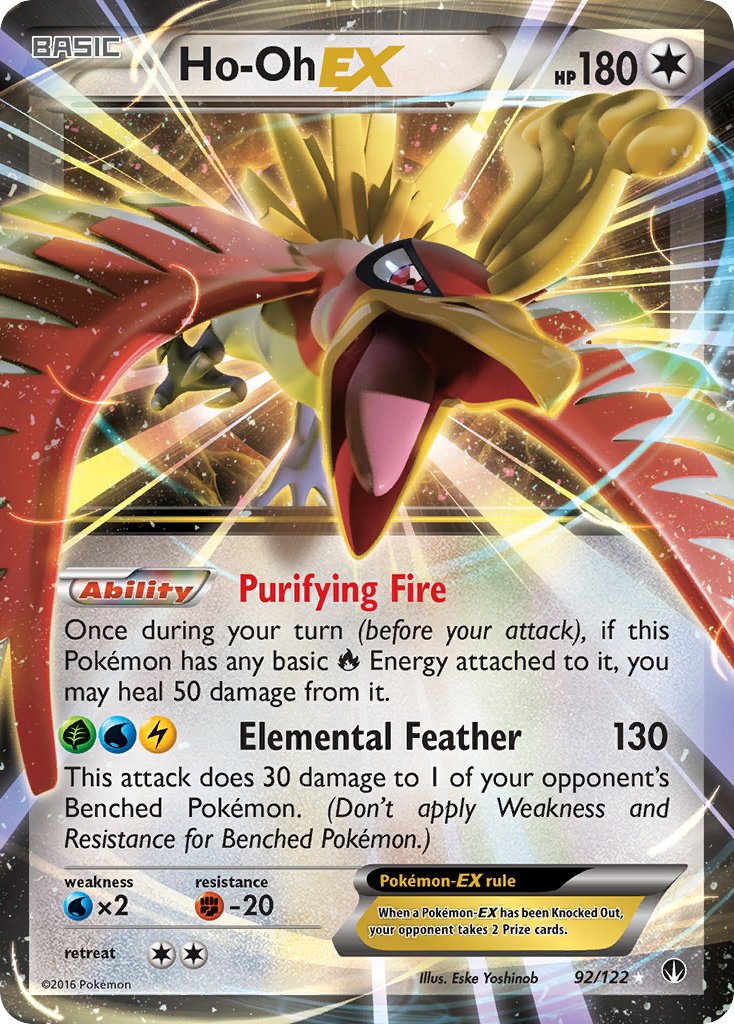 Ho-Oh EX | XY-BreakPoint 092/122