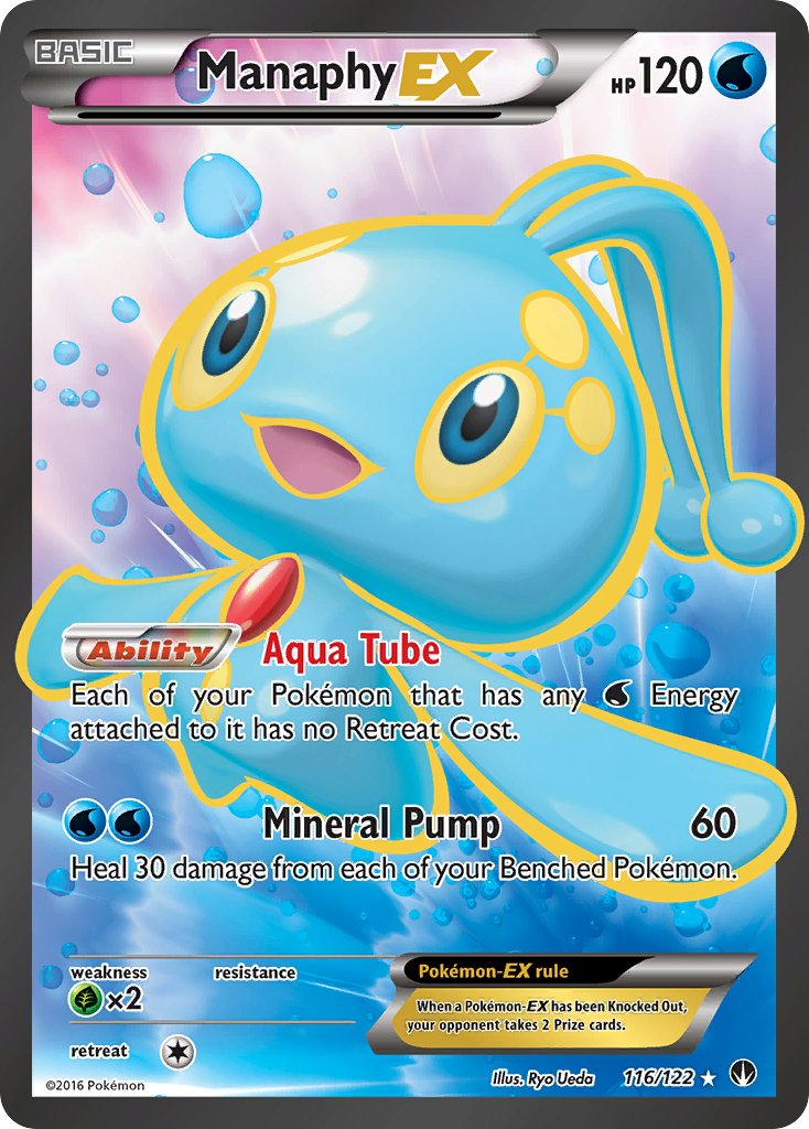 Manaphy EX | XY-BreakPoint 116/122