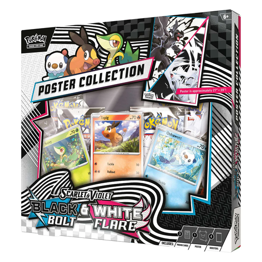 Pokémon Black Bolt & White Flare Unova Poster Collection