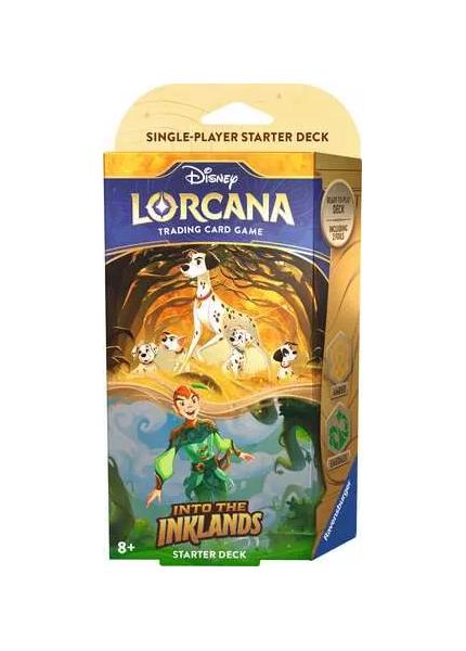 Disney Lorcana: Into the Inklands - Amber & Emerald Starter Deck