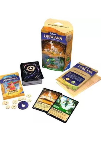 Disney Lorcana: Into the Inklands - Amber & Emerald Starter Deck
