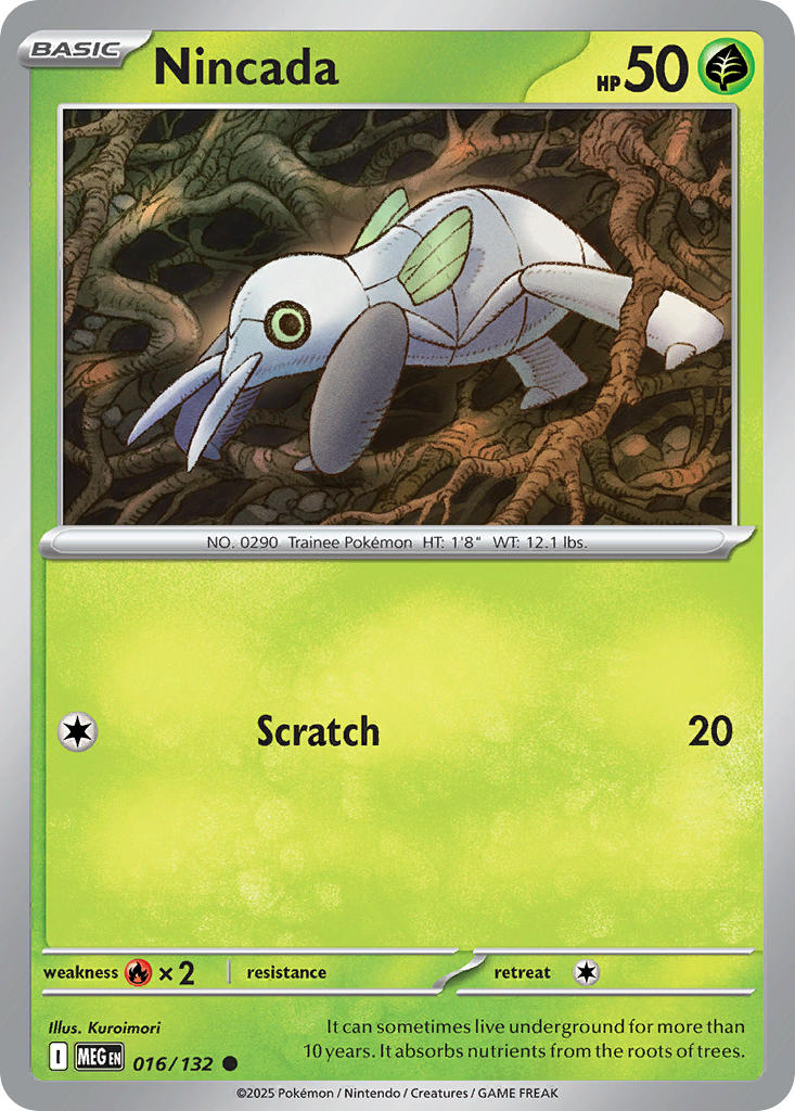 Nincada | Mega Evolution 16/132