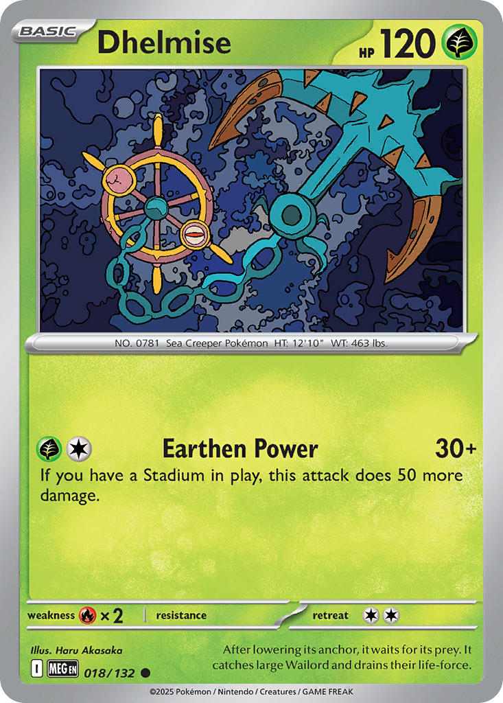 Dhelmise | Mega Evolution 18/132