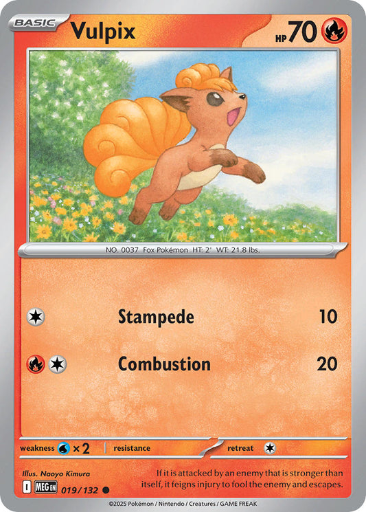 Vulpix | Mega Evolution 19/132