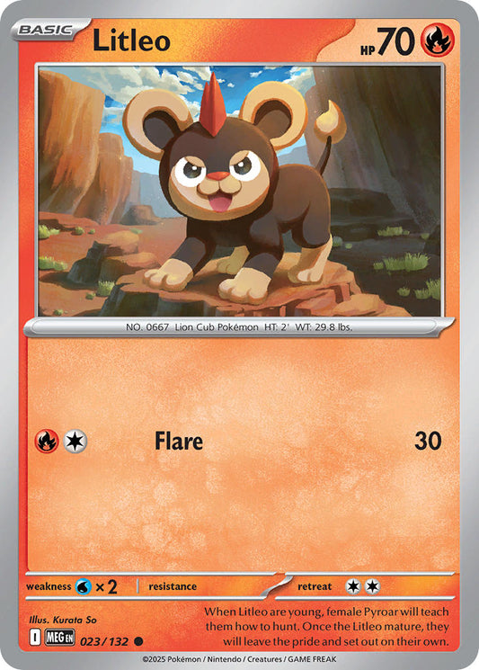 Litleo | Mega Evolution 23/132