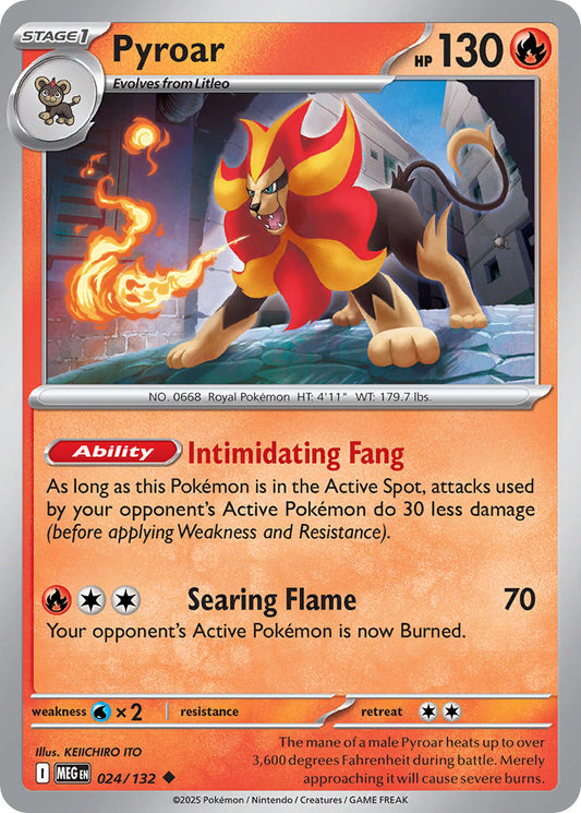 Pyroar | Mega Evolution 24/132