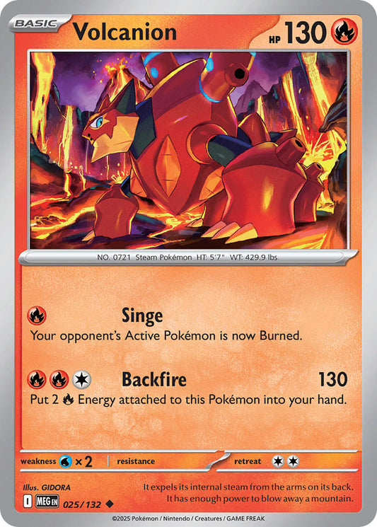 Volcanion | Mega Evolution 25/132