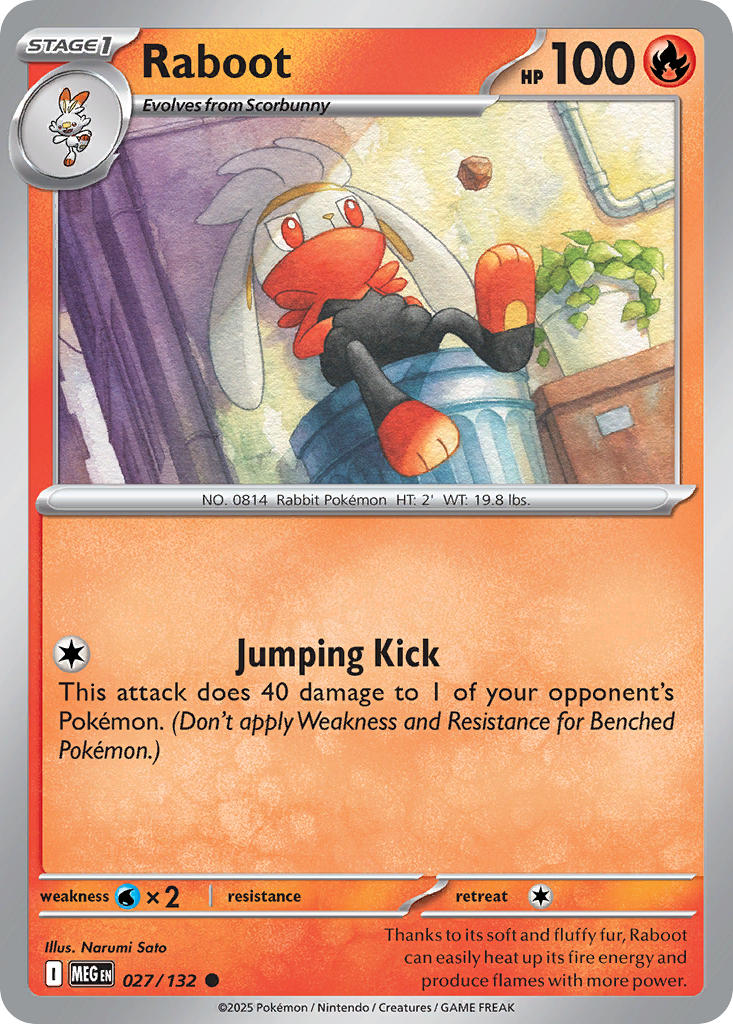 Raboot | Mega Evolution 27/132