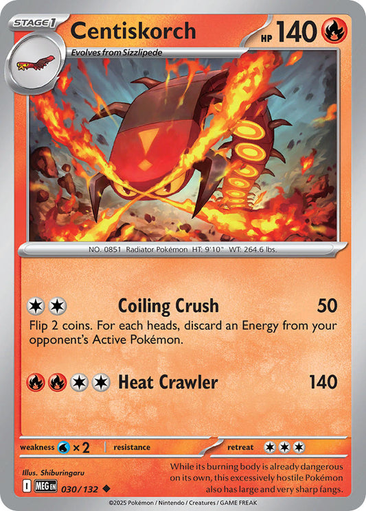 Centiskorch | Mega Evolution 30/132