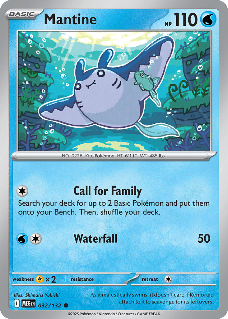 Mantine | Mega Evolution 32/132
