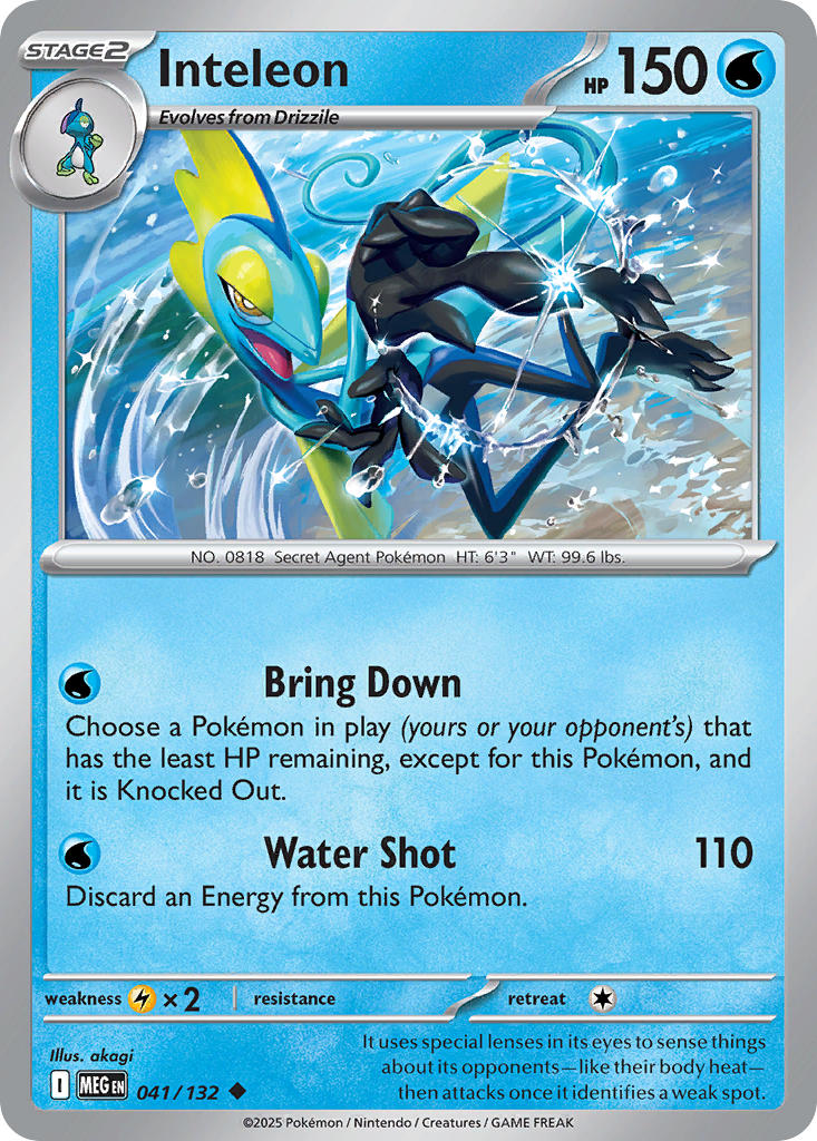 Inteleon | Mega Evolution 41/132