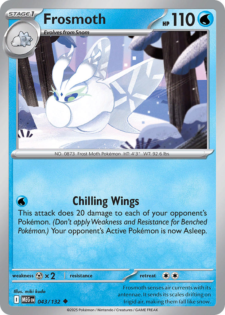 Frosmoth | Mega Evolution 43/132