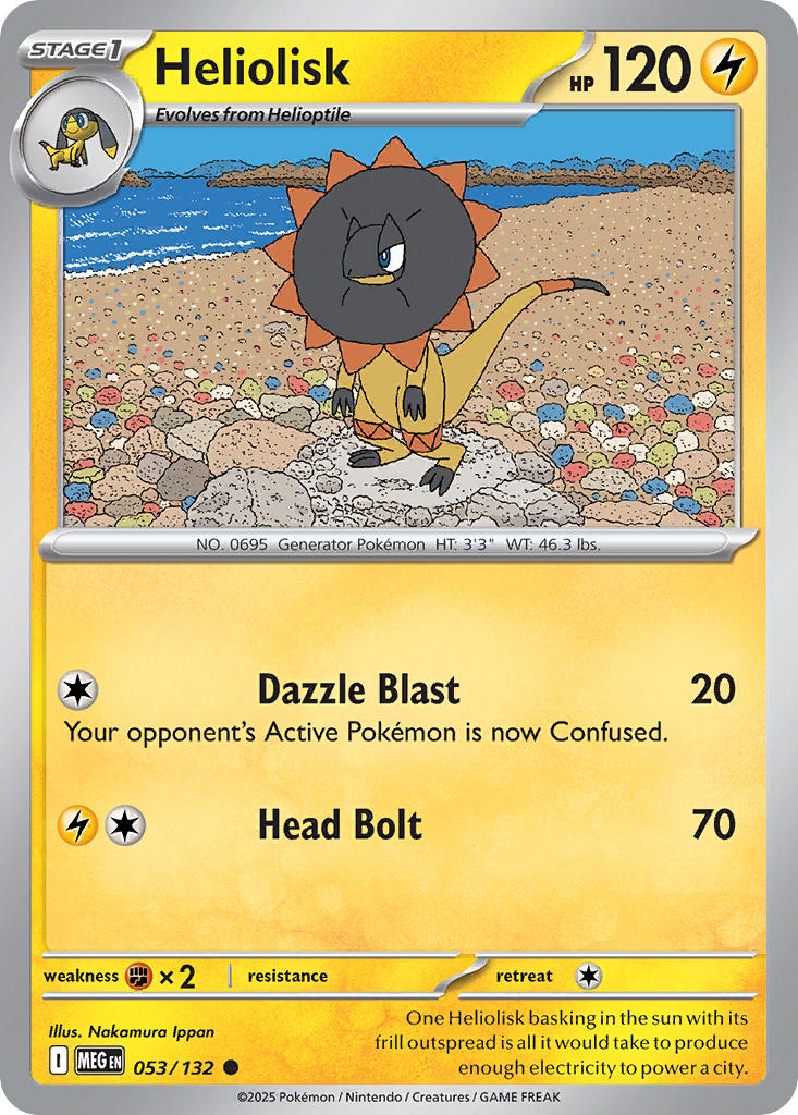 Heliolisk | Mega Evolution 53/132