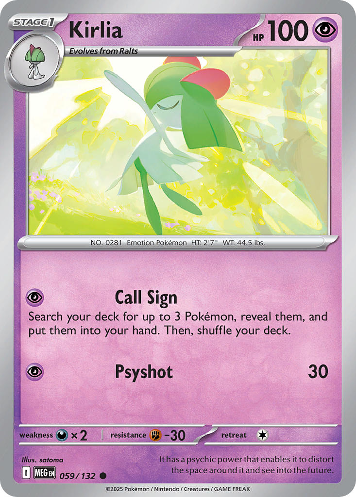 Kirlia | Mega Evolution 59/132