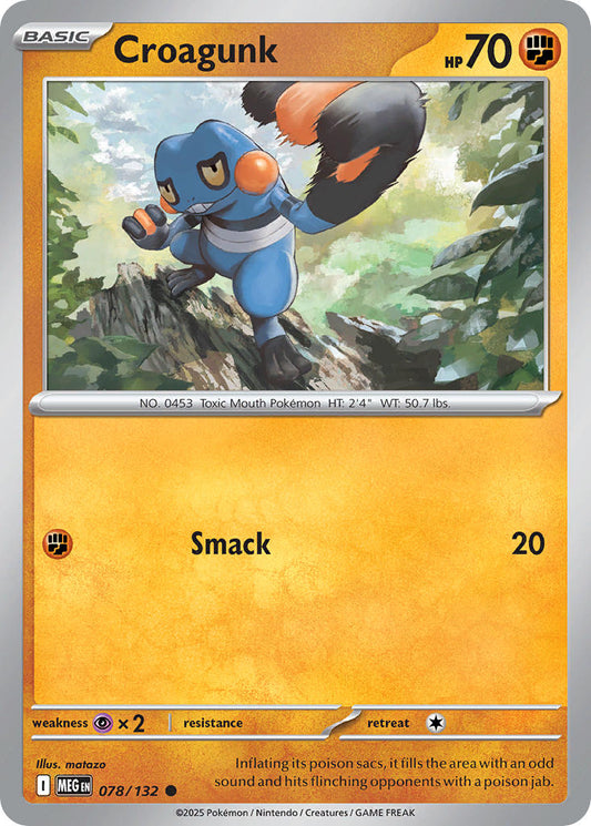 Croagunk | Mega Evolution 78/132