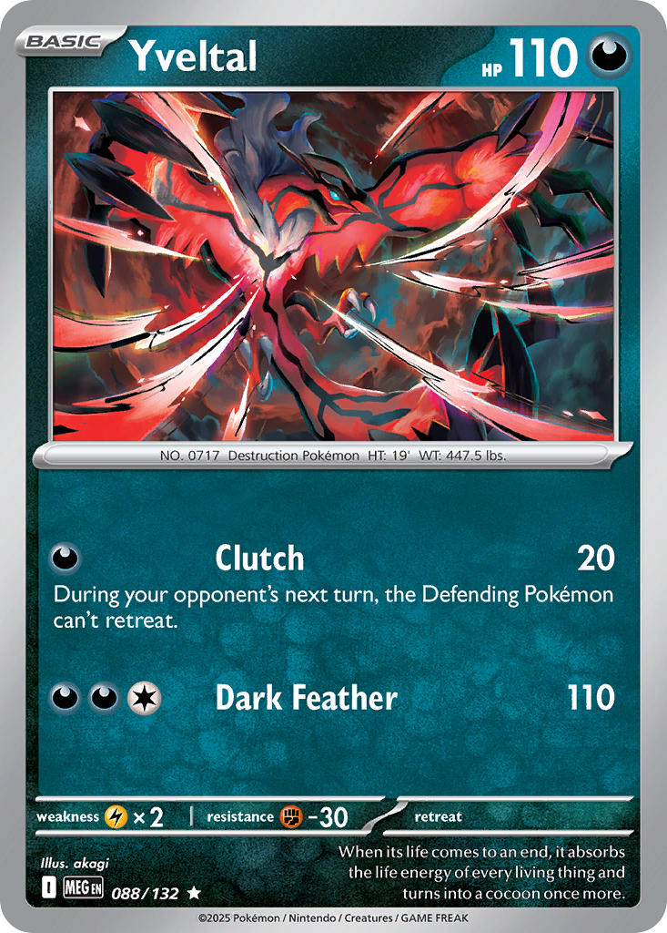 Yveltal | Mega Evolution 88/132