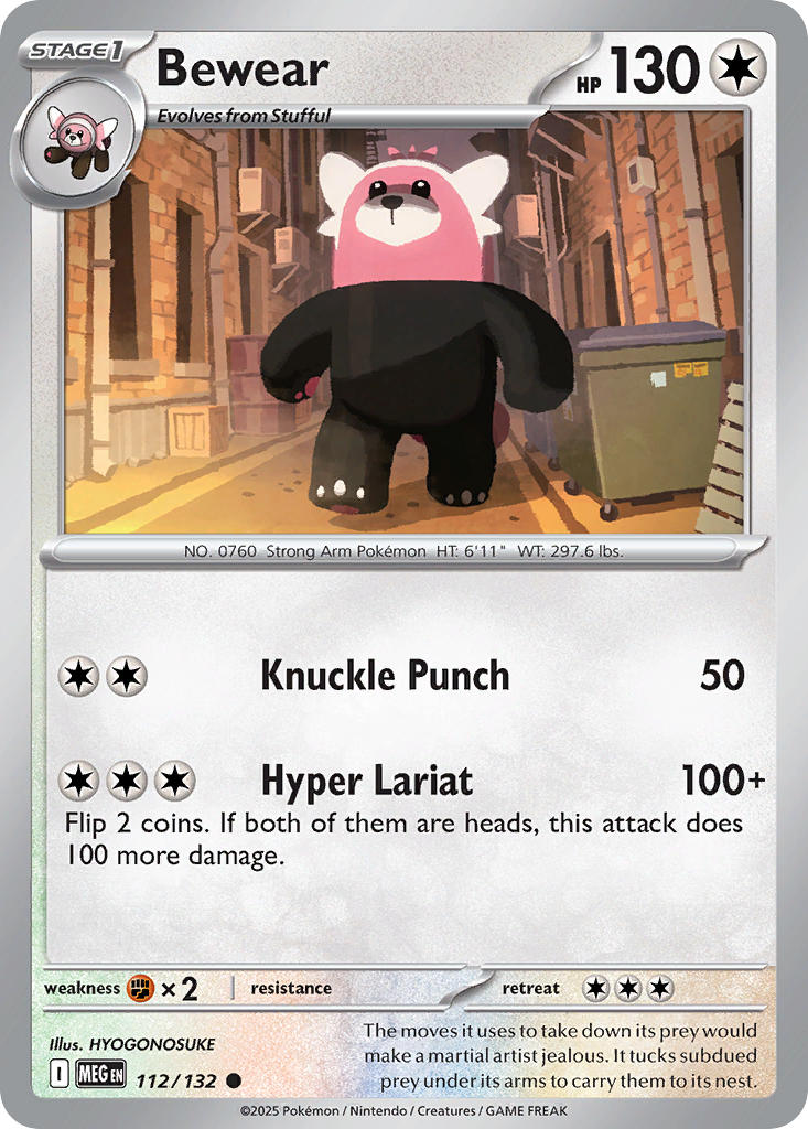 Bewear | Mega Evolution 112/132