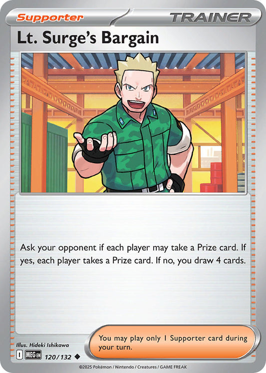 Lt. Surge's Bargain | Mega Evolution 120/132