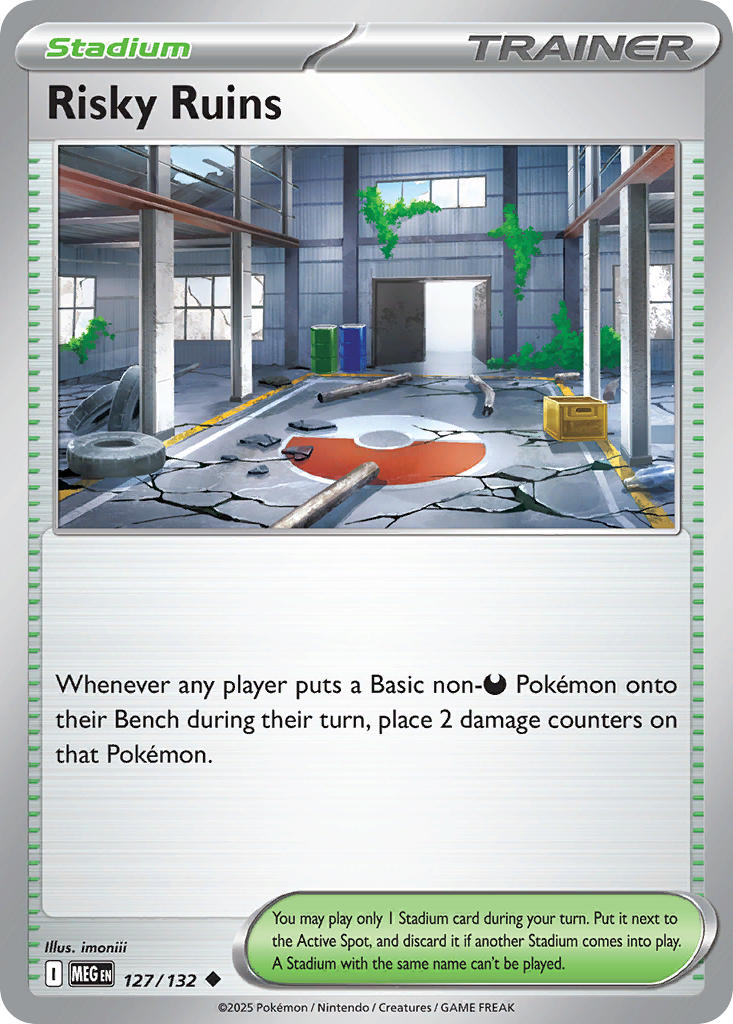 Risky Ruins | Mega Evolution 127/132