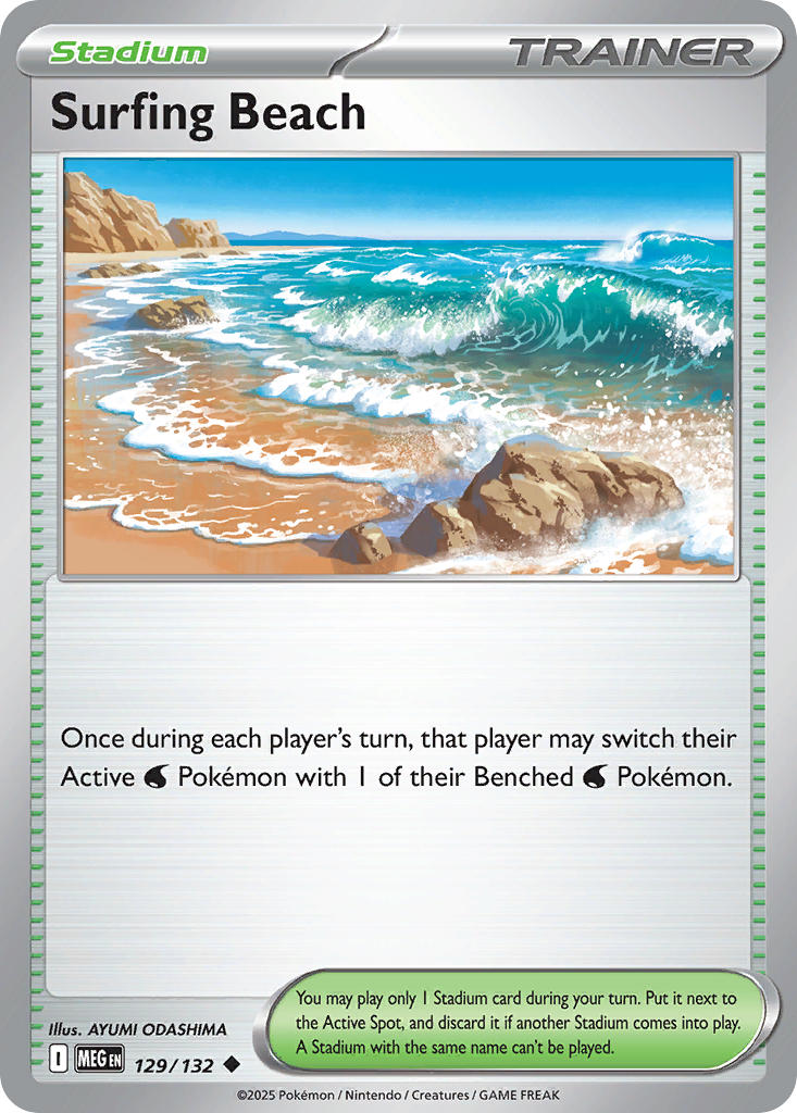 Surfing Beach | Mega Evolution 129/132