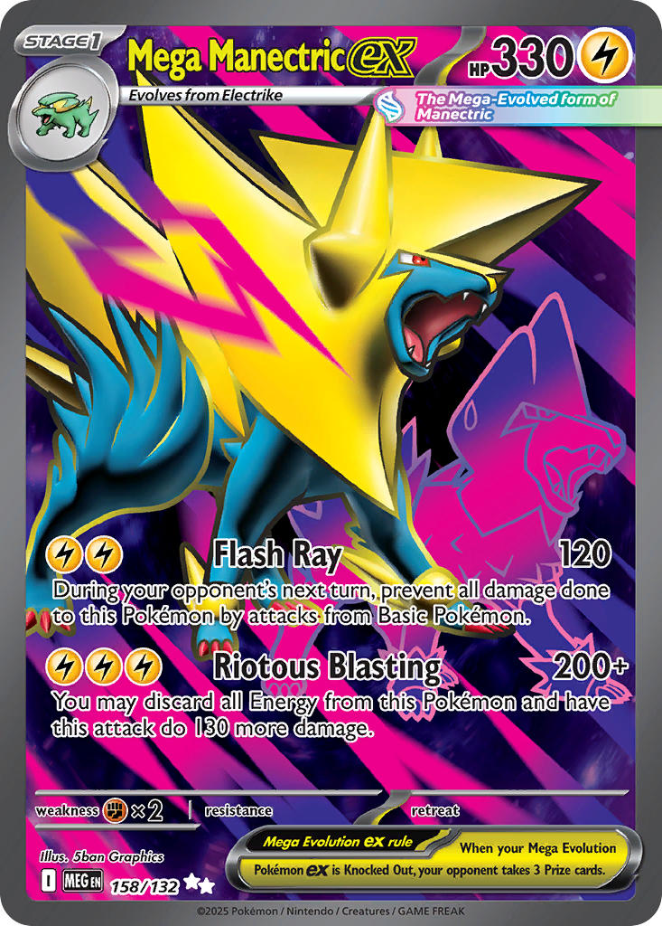 Mega Manectric ex | Mega Evolution 158/132