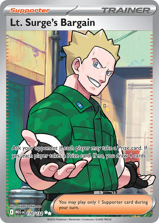 Lt. Surge's Bargain | Mega Evolution 170/132