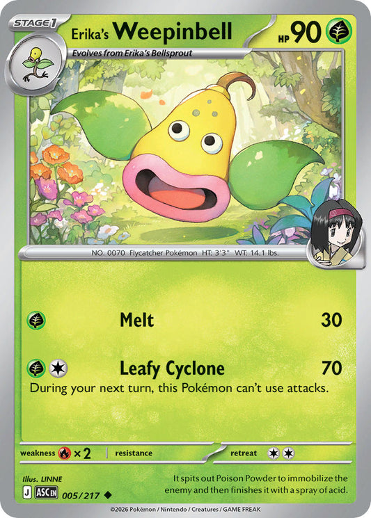 Erika's Weepinbell | Ascended Heroes 5/217