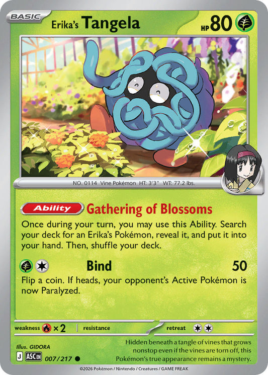 Erika's Tangela | Ascended Heroes 7/217