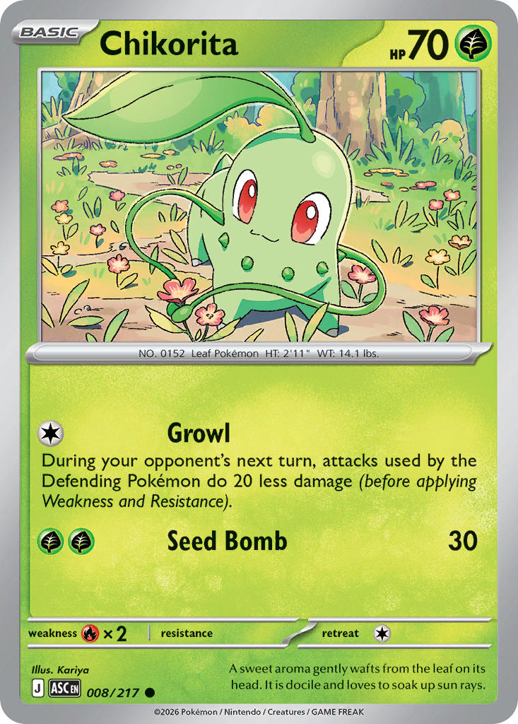 Chikorita | Ascended Heroes 8/217