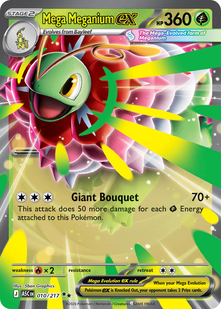 Mega Meganium ex | Ascended Heroes 10/217