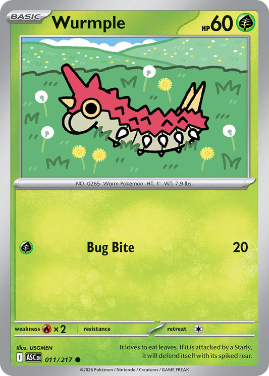 Wurmple | Ascended Heroes 11/217