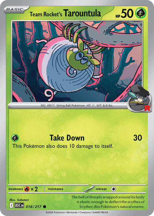 Team Rocket's Tarountula | Ascended Heroes 18/217