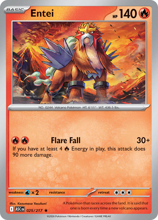 Entei | Ascended Heroes 25/217