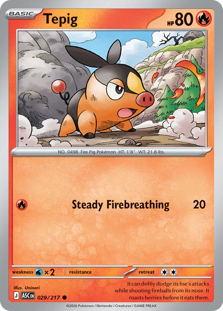 Tepig | Ascended Heroes 29/217