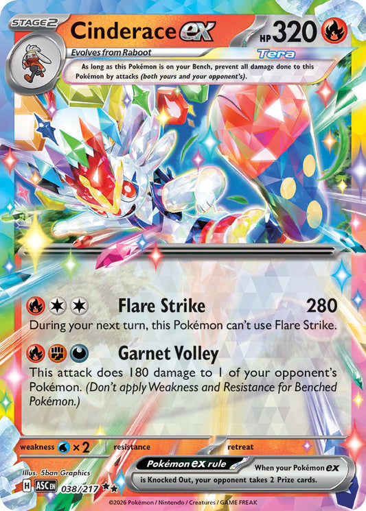 Cinderace ex | Ascended Heroes 38/217